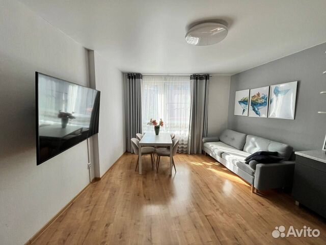 

1-к. квартира, 49 м², 2 кровати