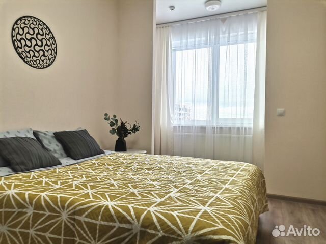 

1-к. квартира, 36 м², 2 кровати