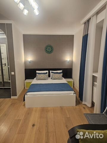 

Квартира-студия, 30 м², 2 кровати