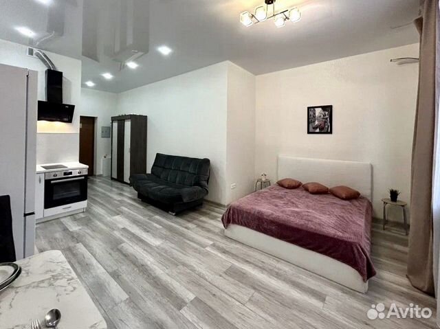

Квартира-студия, 35 м², 2 кровати
