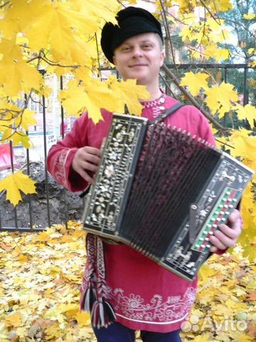 Гармонист-баянист на свадьбу, юбилей, корпоратив