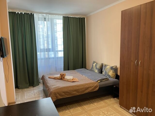 

Квартира-студия, 24,1 м², 2 кровати