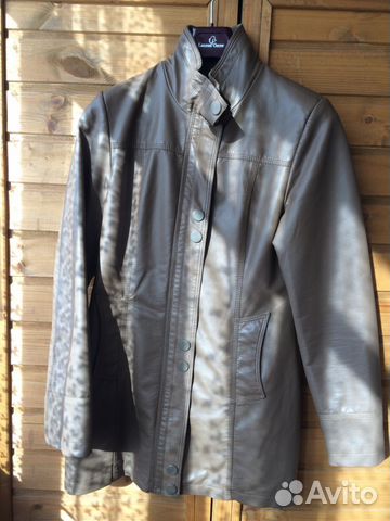 Куртка кожаная