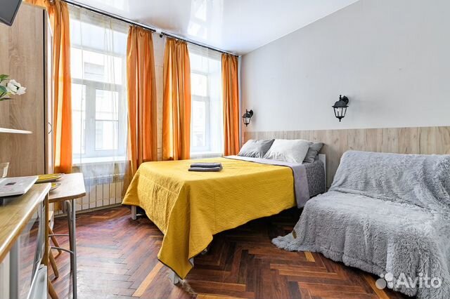 

Квартира-студия, 20 м², 2 кровати