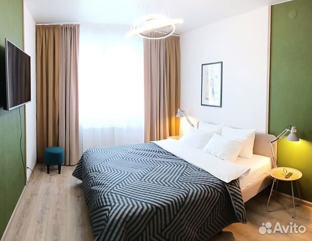 

1-к. квартира, 35 м², 2 кровати