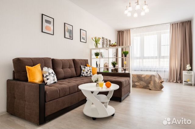 

1-к. квартира, 45 м², 2 кровати