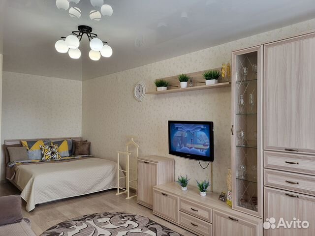 

1-к. квартира, 48 м², 2 кровати
