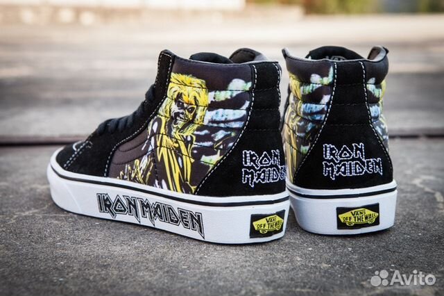 vans iron maiden