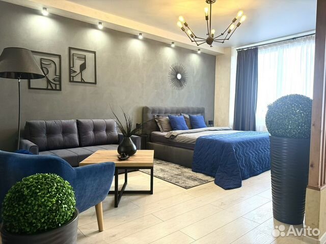 

1-к. квартира, 50 м², 2 кровати