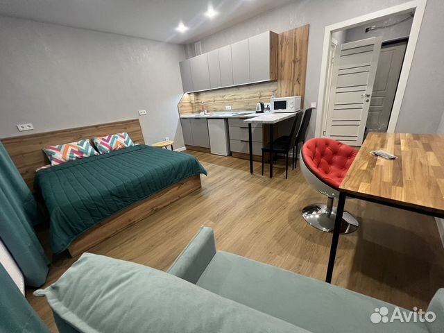 

Квартира-студия, 29 м², 2 кровати
