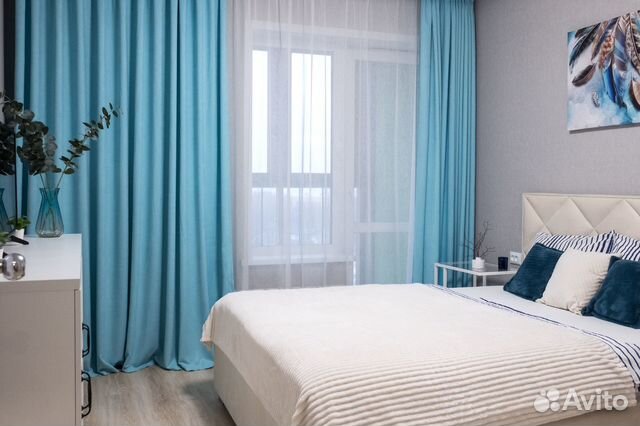 

1-к. квартира, 45 м², 2 кровати