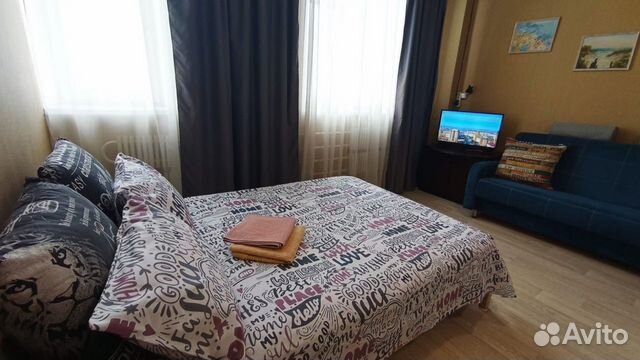 

Квартира-студия, 26 м², 2 кровати