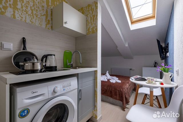 

Квартира-студия в апарт-отеле, 15,9 м², 1 кровать