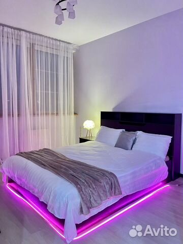 

1-к. квартира, 52 м², 2 кровати