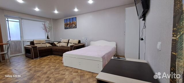 

Квартира-студия, 35 м², 1 кровать
