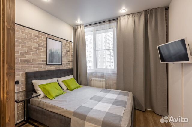 

Квартира-студия, 17 м², 1 кровать