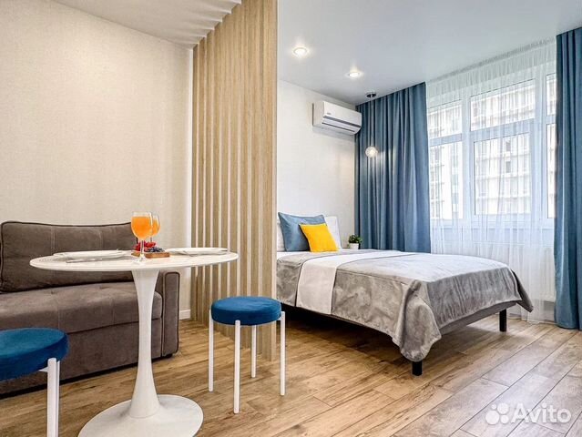 

Квартира-студия, 25 м², 1 кровать