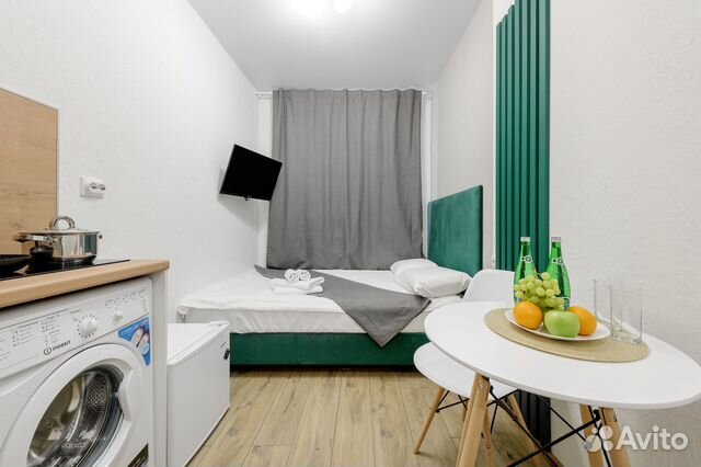 

Квартира-студия, 15 м², 1 кровать
