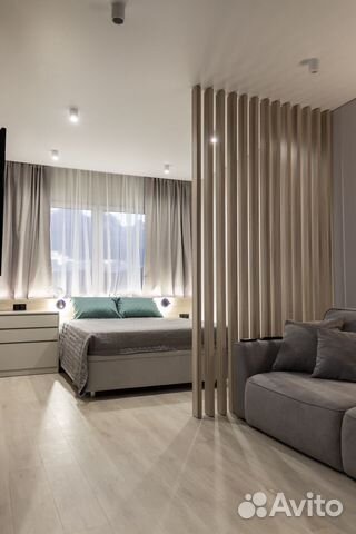 

1-к. квартира, 45 м², 2 кровати