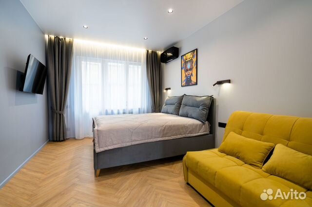 

Квартира-студия, 24 м², 2 кровати