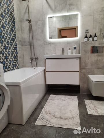 

1-к. квартира, 44 м², 2 кровати