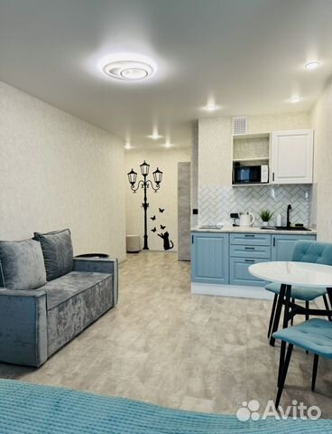 

Квартира-студия, 29 м², 2 кровати