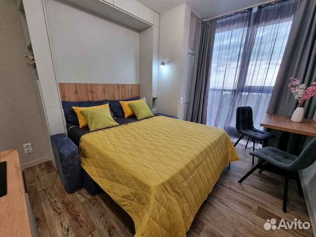 

Квартира-студия, 18 м², 1 кровать