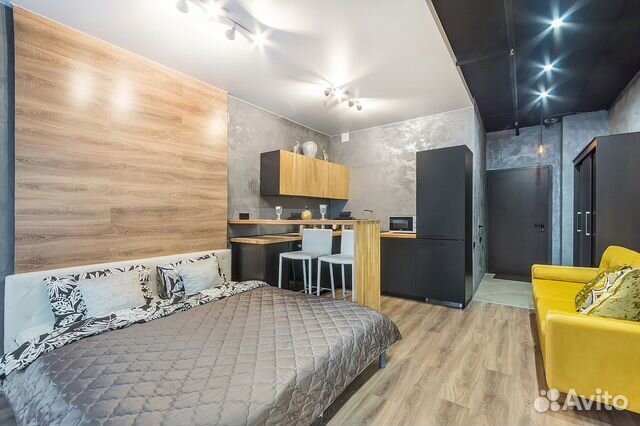 

Квартира-студия, 32 м², 2 кровати