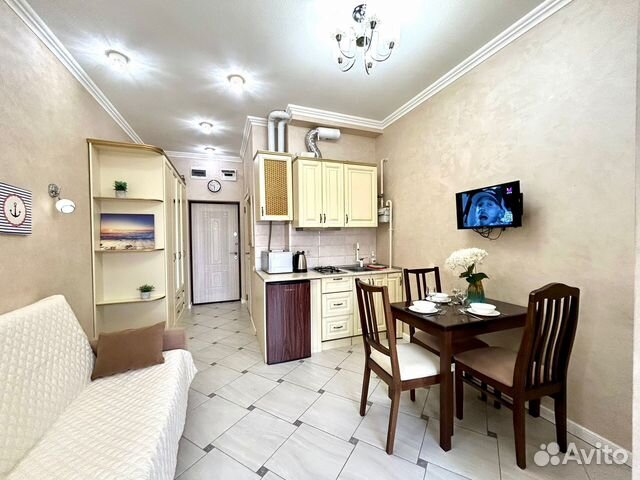 

Квартира-студия, 30 м², 3 кровати