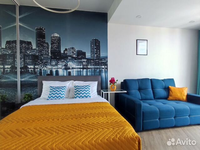 

1-к. квартира, 27 м², 2 кровати