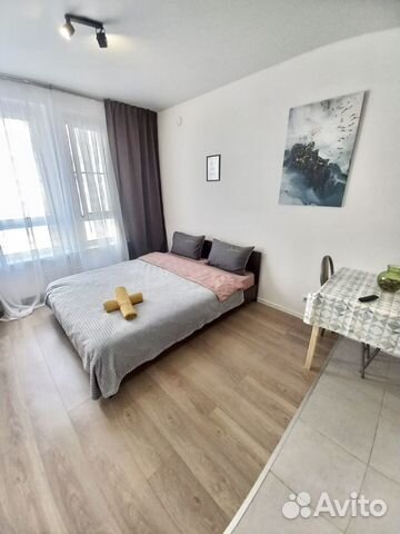 

Квартира-студия, 38 м², 1 кровать