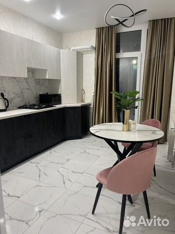 

1-к. квартира, 46 м², 2 кровати