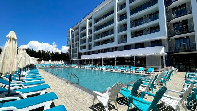 

Квартира-студия, 36 м², 2 кровати