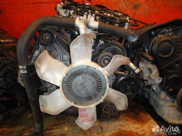 Контрактный б/у двигатель MMC 6G74 sohc 24 Valve