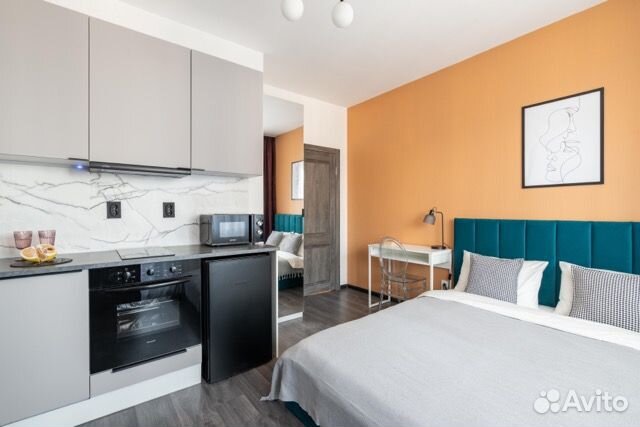 

Квартира-студия, 25 м², 1 кровать
