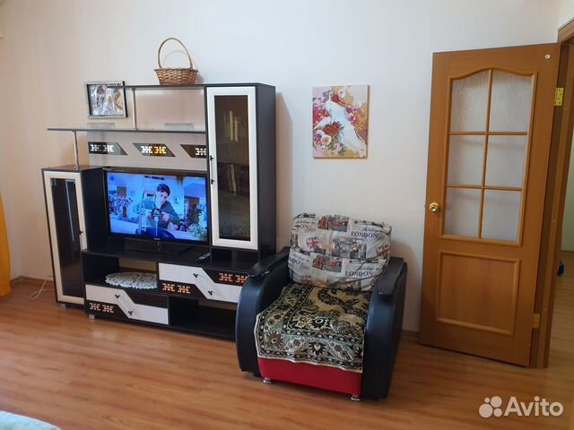 

1-к. квартира, 52 м², 2 кровати