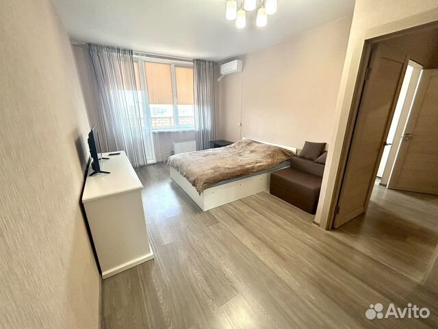 

1-к. квартира, 42 м², 3 кровати