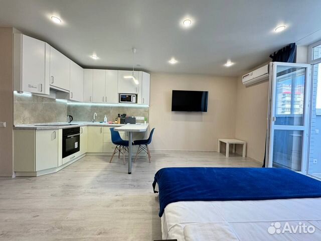 

Квартира-студия, 40 м², 2 кровати