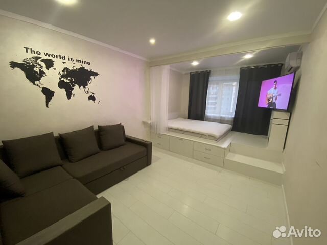 

1-к. квартира, 46,5 м², 2 кровати