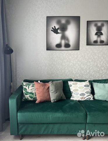 

2-к. квартира, 48 м², 3 кровати