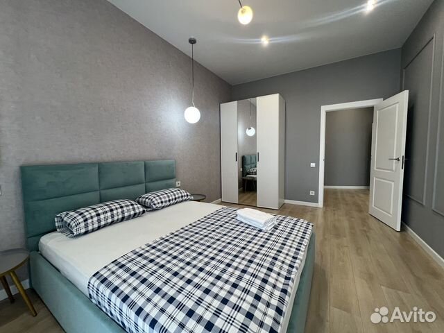 

1-к. квартира, 60 м², 2 кровати