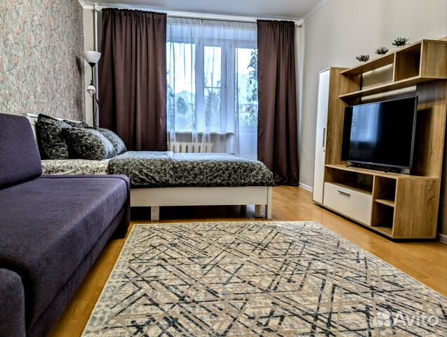 

1-к. квартира, 30 м², 2 кровати