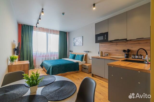 

Квартира-студия, 25 м², 1 кровать