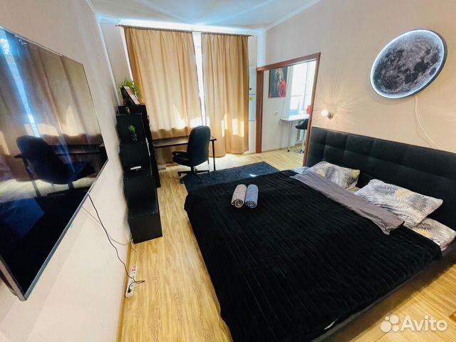 

Квартира-студия, 35 м², 1 кровать