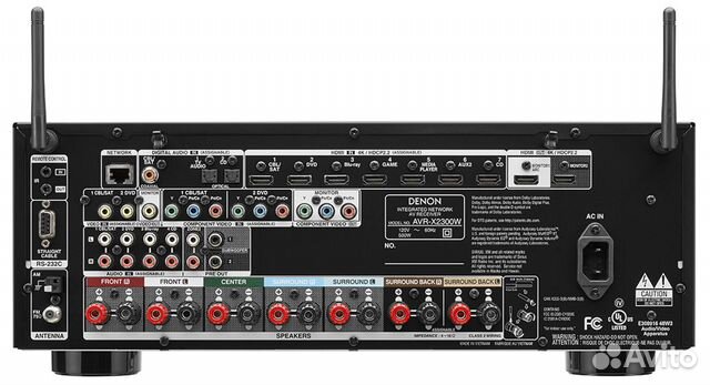 Новый ресивер Denon AVR-X2500H коробка запечатана
