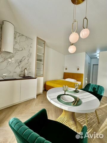 

Квартира-студия, 23 м², 2 кровати