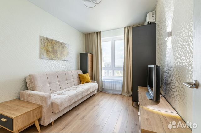 

1-к. квартира, 30 м², 2 кровати