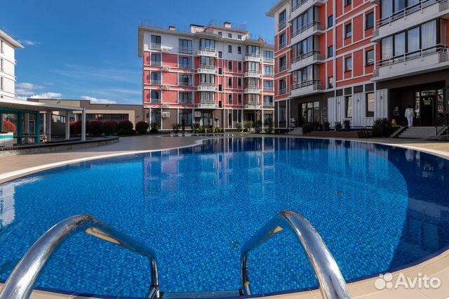 

2-к. квартира в апарт-отеле, 50 м², 3 кровати