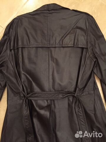 Плащ-пальто кожаный Плащ-пальто кожаный