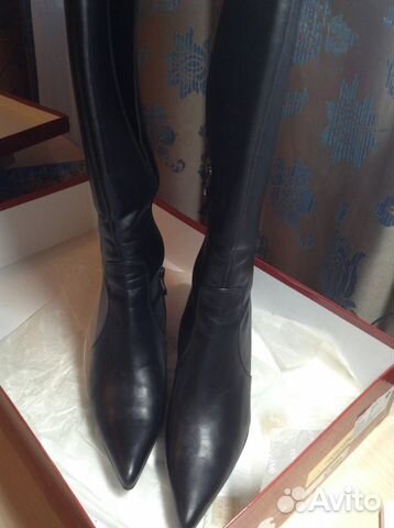 Кожаные сапоги mascotte Кожаные сапоги mascotte